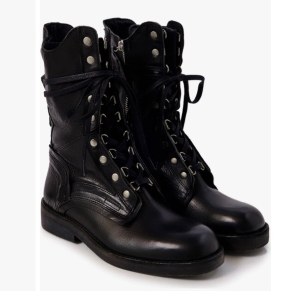 Free People We The Free Jesse Lace Up Boots.  Size 39/9